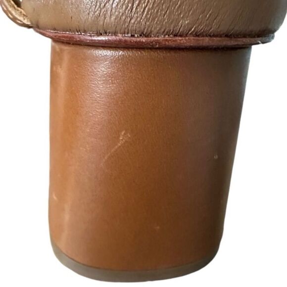 Ash Tan Studded Heels - Picture 14 of 15